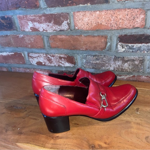 LINEA ROMA WOMENS LADIES SHOE "red" - Picture 8 of 11